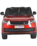 Акумулаторен джип Moni - Range Rover, червен металик - 2t