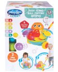 Активна играчка за бутане с топчета Playgro + Learn - Октопод - 6t
