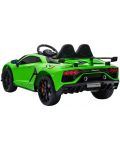 Акумулаторна кола Chipolino - Lamborghini Aventador SVJ, зелена - 2t