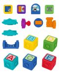 Активна играчка Baby Einstein - Кубчета, Bridge & Learn, 15 части - 1t