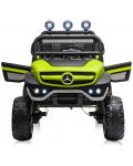 Акумулаторен джип Chipolino - Mercedes Unimog, зелен - 7t