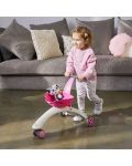 Активно-двигателна играчка 5 в 1 Tiny Love - Walk Behind & Ride-on, розова - 5t