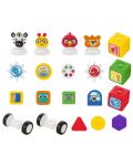 Активна играчка Baby Einstein - Кубчета, Click & Create, 20 части - 1t