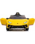 Акумулаторна кола Chipolino - Lamborghini Huracan, жълта, с EVA гуми - 7t
