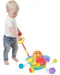 Активна играчка за бутане с топчета Playgro + Learn - Октопод - 4t