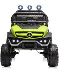 Акумулаторен джип Chipolino - Mercedes Unimog, зелен - 3t