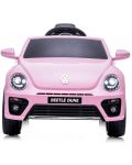 Акумулаторна кола Chipolino - VW Beetle Dune Convertible, розова - 3t