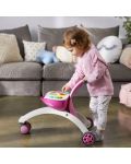 Активно-двигателна играчка 5 в 1 Tiny Love - Walk Behind & Ride-on, розова - 8t