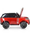 Акумулаторен джип Moni - Range Rover, червен металик - 5t