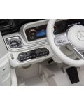 Акумулаторна кола KikkaBoo - Licensed Mercedes Benz EQG, бяла - 8t