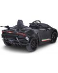 Акумулаторна кола Chipolino - Lamborghini Huracan, черна, с EVA гуми - 6t