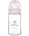 Антиколик шише Canpol Easy Start - Royal Baby, 240 ml, розово - 1t