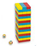 Балансна кула Дженга със зарчета Andreu toys - 1t