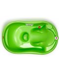 Анатомична вана OK Baby - Онда, зелена - 2t