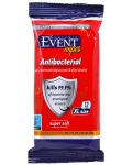 Антибактериални мокри кърпи Event - С алкохол, 15 броя - 1t
