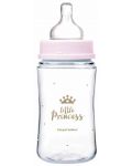 Антиколик шише Canpol Easy Start - Royal Baby, 240 ml, розово - 2t
