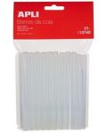 Лепилни пръчки силикон APLI – ø 7,5 х 10 cm, 25 броя - 1t
