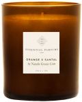 Ароматна свещ Essential Parfums - Orange x Santal by Natalie Gracia Cetto, 270 g - 1t