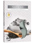 Ароматни чаени свещи Bispol Aura - Salt Cave, 6 броя - 1t