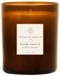 Ароматна свещ Essential Parfums - Divine Vanille by Olivier Pescheux, 270 g - 1t