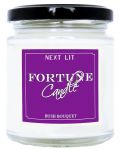 Ароматна свещ с късметче Next Lit Fortune Candle - Bush Bouquet, на английски - 1t