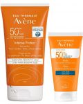  Avène Sun Комплект - Слънцезащитен флуид и Водоустойчив флуид Intense Protect, SPF50 +, 50 + 150 ml - 1t