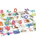 Образователен пъзел Headu Montessori - Азбука, 3D - 3t
