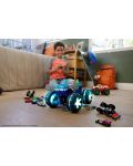 Бъги с радио управление Hot Wheels Monster Trucks - Mega Wrex, 1:15 - 9t