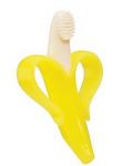 Бебешка четка за венци и зъби Baby Banana, жълта - 1t