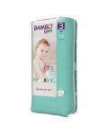 Bambo Nature Eко пелени Tall Pack, размер 3 М, 4-8 кг., 52 броя - 1t