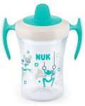 Неразливаща се чаша с мек накрайник Nuk Evolution - Trainer Cup, 230 ml - 1t