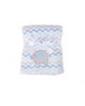 Бебешко одеяло Baby Matex - Ricco, 75 x 100 cm, синьо - 1t