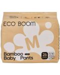 Бамбукови еко пелени гащи Eco Boom Premium - Размер 3, 6-11 kg, 26 броя - 1t