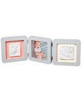 Baby Art Отпечатък за ръчичка и краче - Modern Trendy Бяла рамка  BA -00015 white - 1t