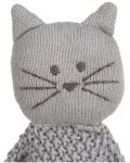 Бебешка играчка-кърпа за гушкане Lassig - Little Chums, Cat - 2t