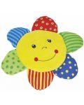 Бебешка играчка Goki - Меко слънце дрънкалка - 1t