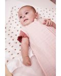 Бебешки спален чувал Meyco Baby -  Uni, Tog 0.5, 90 cm, розов - 3t