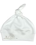 Бебешка шапка с възел For Babies - Охлювче - 1t