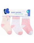 Бебешки чорапи с 3D уши Kikka Boo - Hippo Dreams, 2-3 години, 3 чифта - 1t