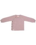 Бебешки пуловер Lassig - 74-80 cm, 7-12 месеца, розов - 1t