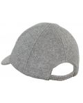 Бейзболна шапка с UV 50+ защита Sterntaler - С ластик, 53 cm, 2-4 години, сива - 3t