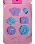 Бебешка играчка Moni Toys - Телефон с капаче, pink - 4t