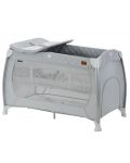 Бебешка кошара Hauck - Play N Relax Center, Quilted Grey - 1t