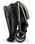 Бебешка лятна количка KinderKraft - Nubi 2, Mystic green - 4t