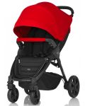 Бебешка количка Britax - B-Agile Plus, Flame red - 1t