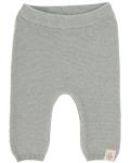 Бебешки панталон Lassig - 50-56 cm, 0-2 месеца, сив - 1t