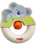 Бебешка дървена дрънкалка Haba - Коала - 1t