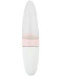 Бебешко силиконово шише KikkaBoo Comet - 90 ml, с лъжичка, розово - 2t