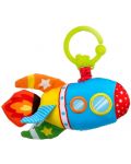 Бебешка музикална играчка за количка Bali Bazoo - Ракета - 2t