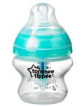 Бебешко шише Tommee Tippee Closer to Nature - Anti-Colic, 150 ml, с биберон 1 капка - 2t